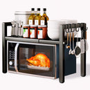 ShelfMax™ – Organizador Extensible de Microondas Resistente y Ajustable